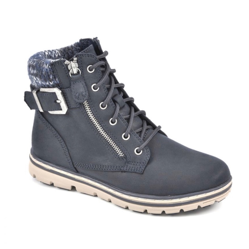 Cliffs by White Mountain Kelsie Lace Up Hiker Bootie